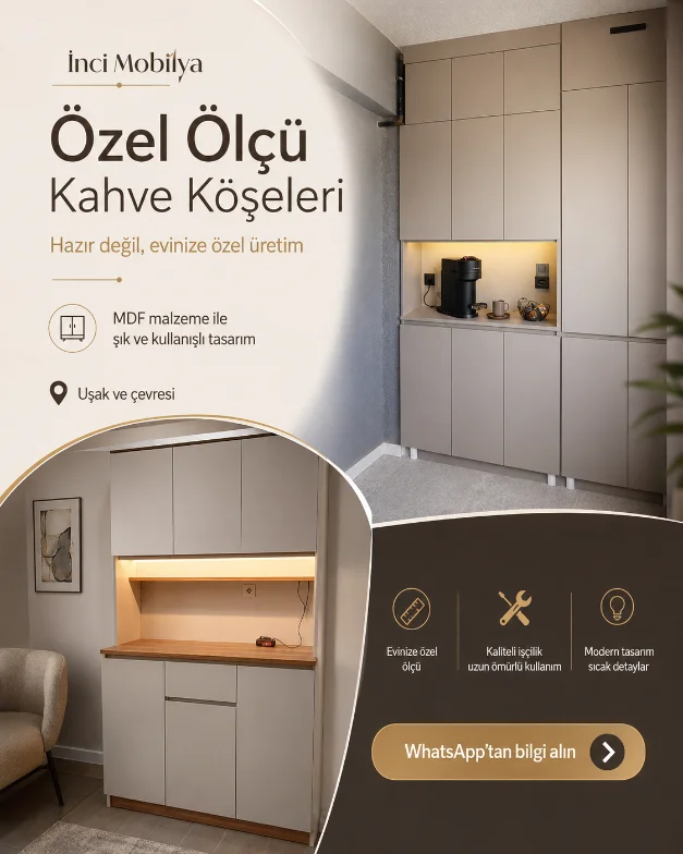 İnci Mobilya için hazırlanan reklam görseli